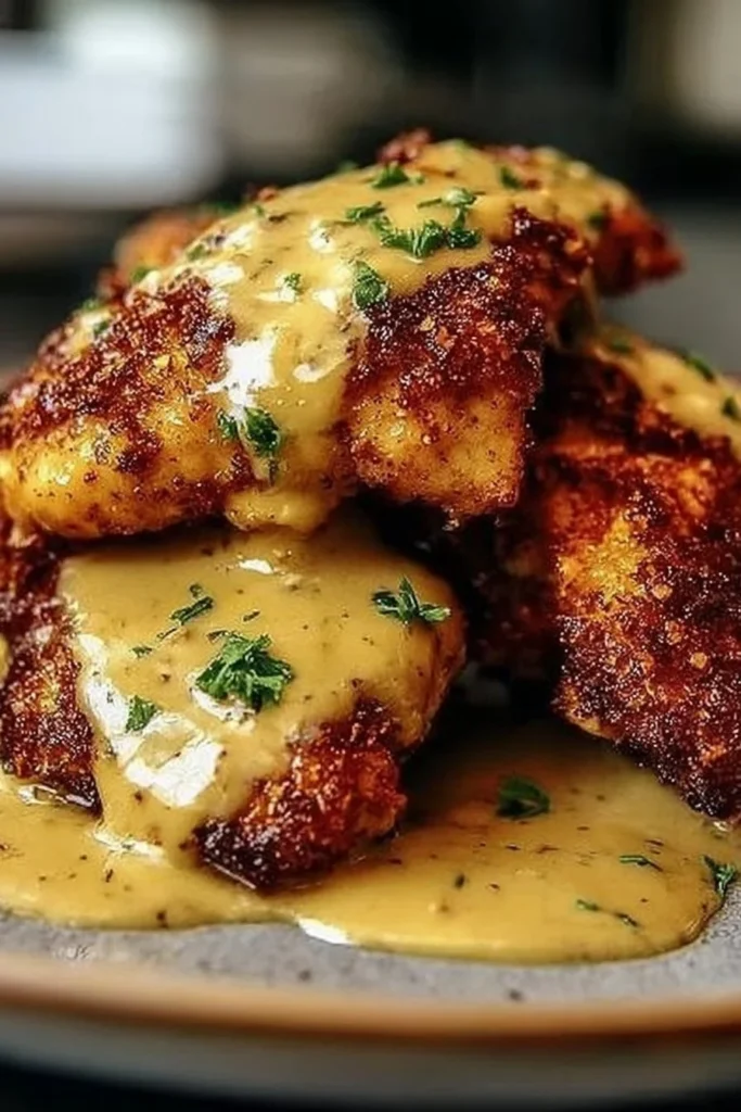 Amazing Pretzel-Crusted Chicken with Mustard-Cheddar Glaze 2 amazing pretzel crusted chicken with mustard chedd 2026 01 20 021156 683x1024 1