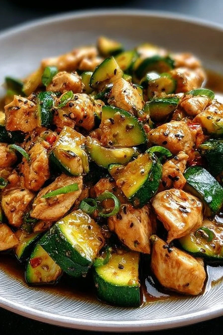 Cozy Chicken Zucchini Stir Fry That Warms the Heart
