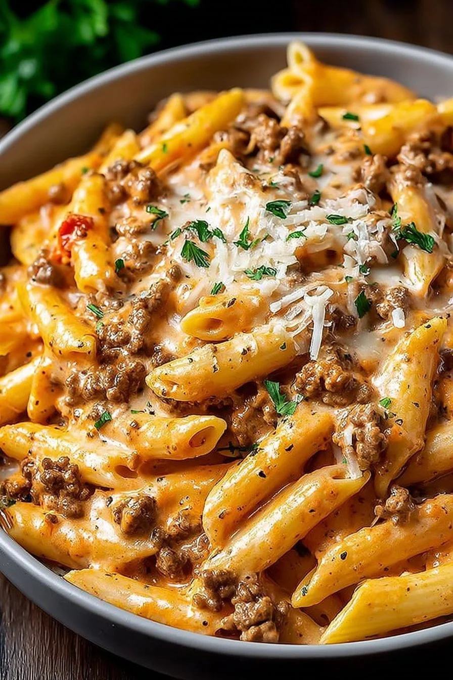 Creamy Beef Pasta