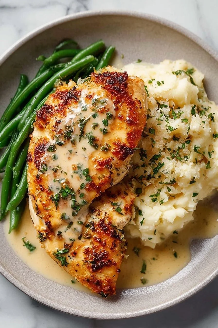 Creamy Garlic Parmesan Chicken Breast