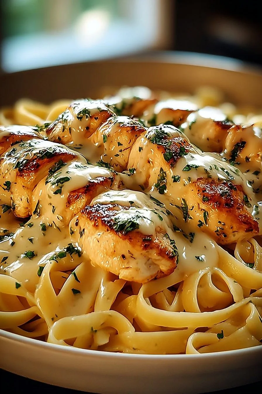 One-Pan Chicken with Buttered Noodles