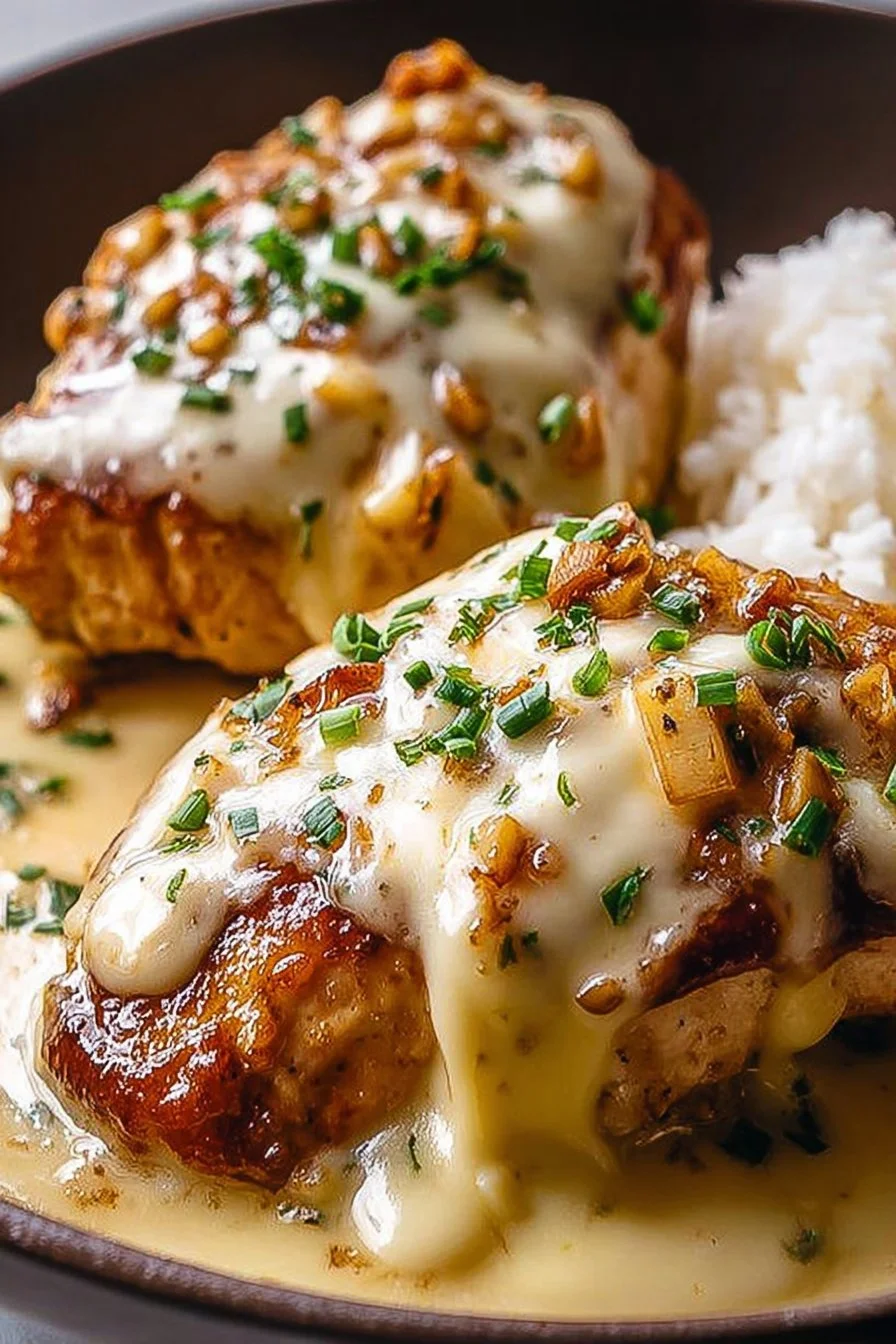 Texas Roadhouse Smothered Chicken with Jack Cheese