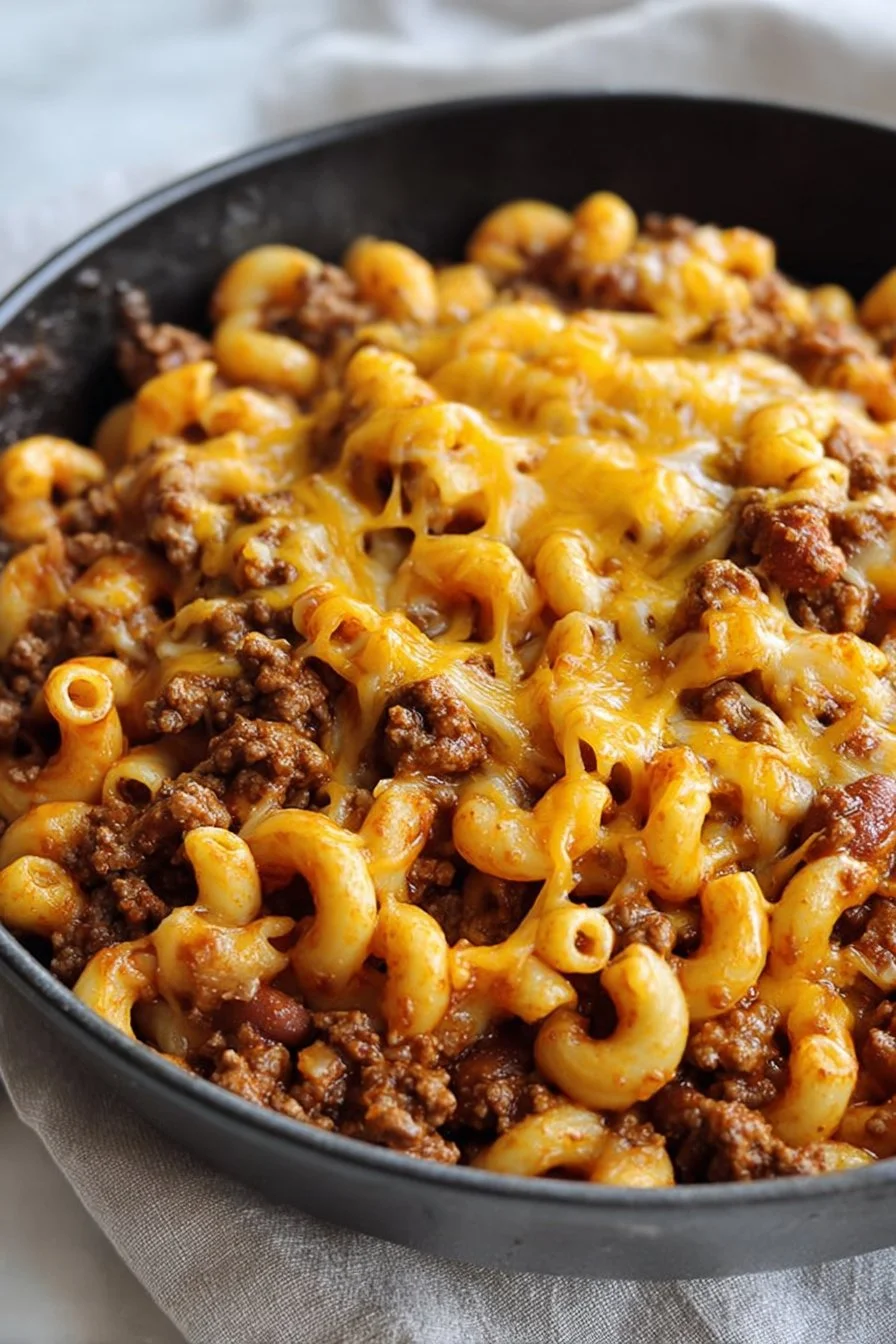 Unbelievable! $5 Chili Mac Skillet Delivers 35-Minute Dinner