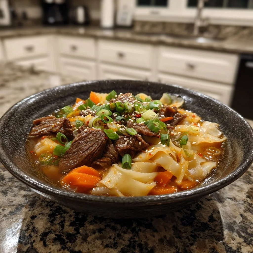 Amazing Korean Beef Noodles for Cozy Nights