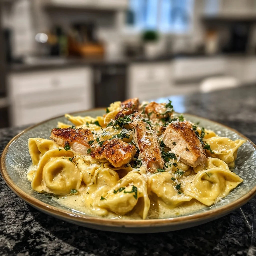 Cozy Chicken Alfredo Tortellini That Wins Family Hearts