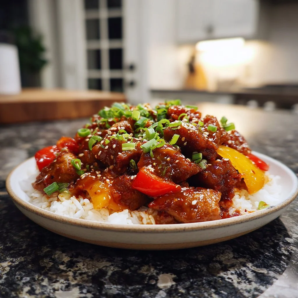 Cozy Slow Cooker Sweet Chili Chicken