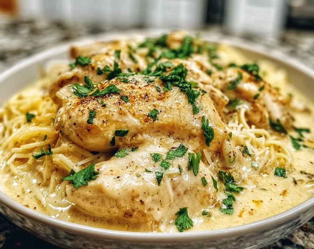 Cozy Creamy Crock Pot Chicken