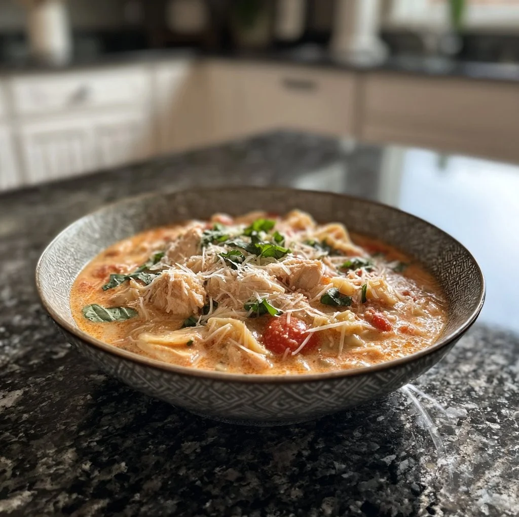 Cozy Crock Pot Creamy Chicken Parmesan Soup 3 Cozy Crock Pot Creamy Chicken Parmesan Soup