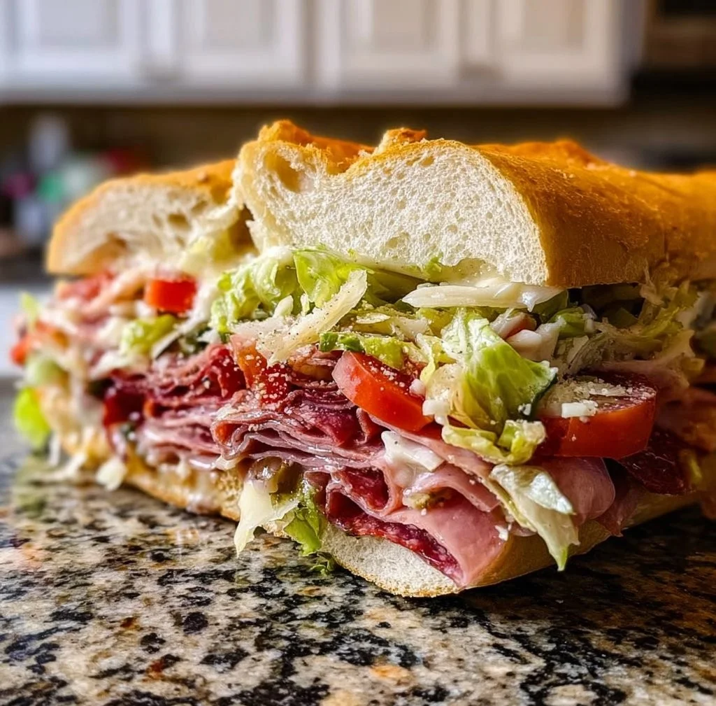 Italian Grinder Salad Sandwich