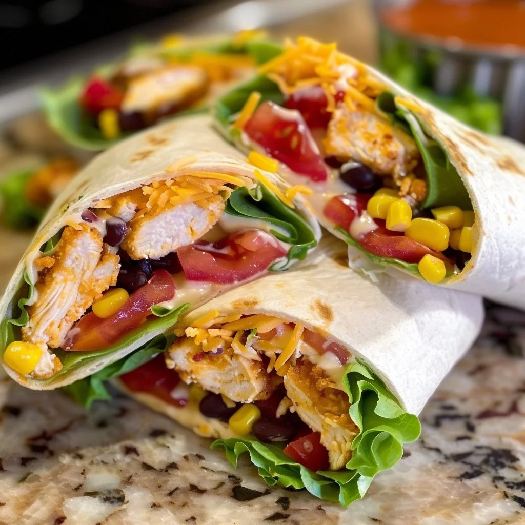 Home Page 15 Southwest Chicken Wrap